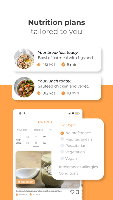 iNuba - Fitness y Nutrición Screenshot