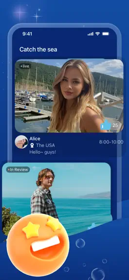 Game screenshot OceLive - Sea Life Sharing apk
