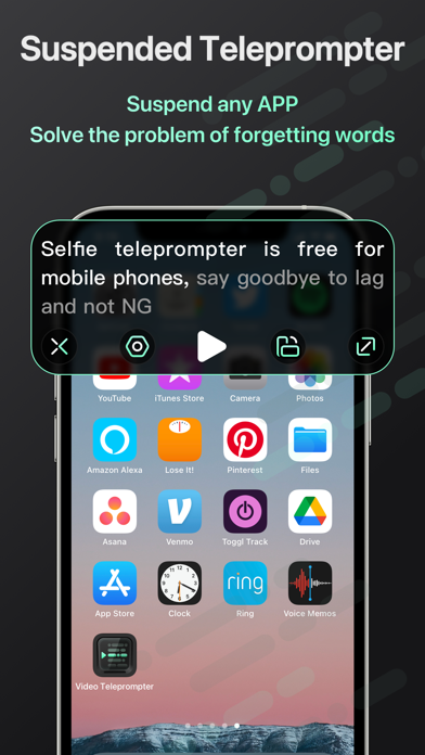 Video Teleprompter-Subtitles Screenshot