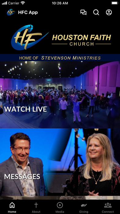 Houston Faith Church. Screenshot