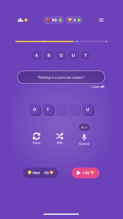 Wordint: Word Game