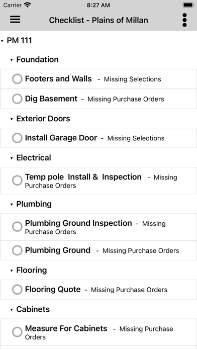 Home Builder Solution Screenshot