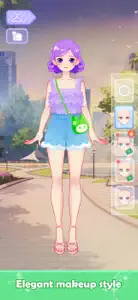 Anime Dress Up: Fashion Game screenshot #3 for iPhone