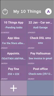 my 10 things iphone screenshot 1