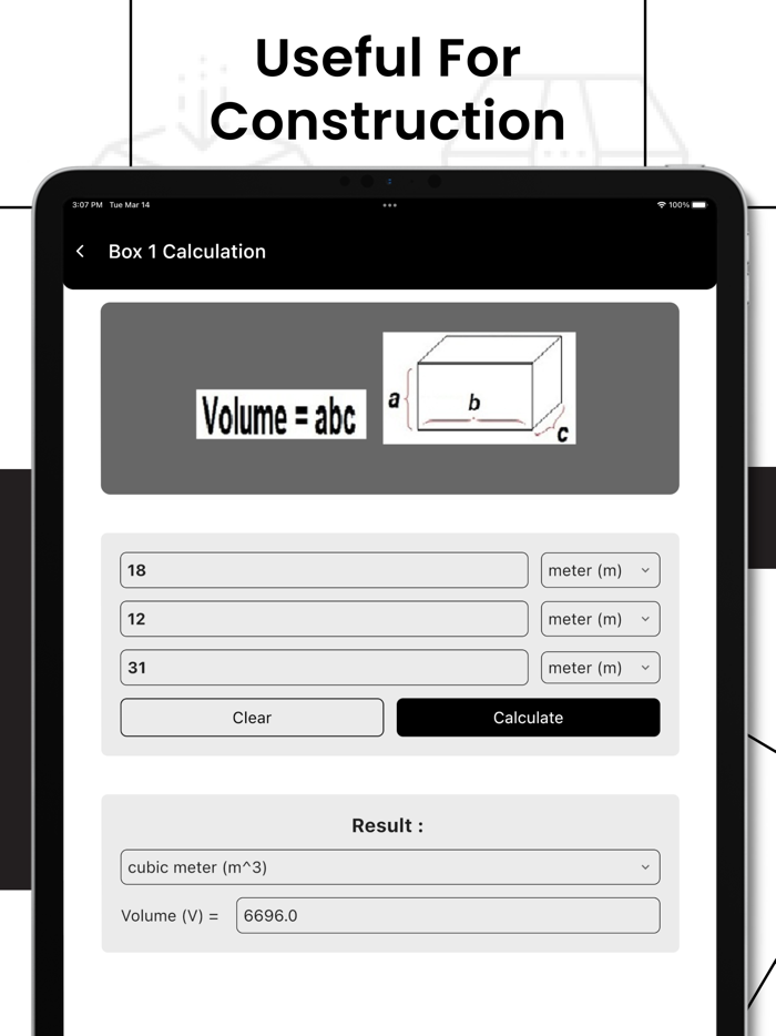 Box Volume Calculator