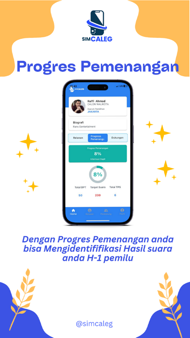 Simcaleg-Aplikasi pemilu 2024 Screenshot