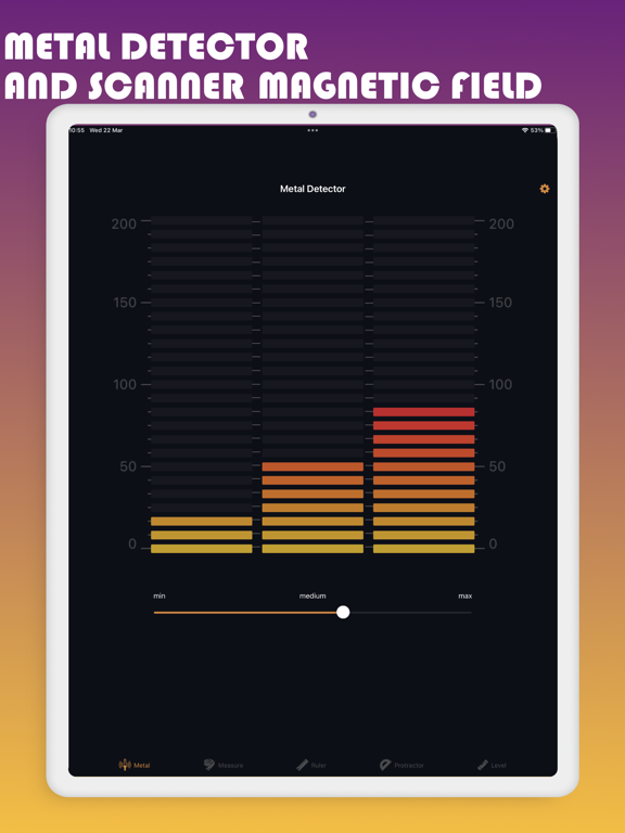 Screenshot #4 pour Metal Detector and EMF Meter