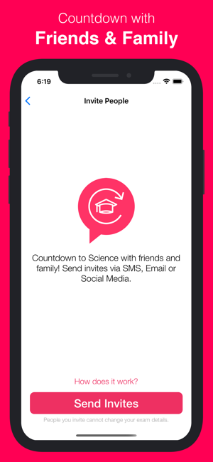 Exam Countdown - School & Uni Screenshot