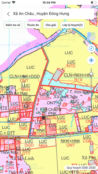 Thông tin Quy hoạch Thái Bình Screenshot