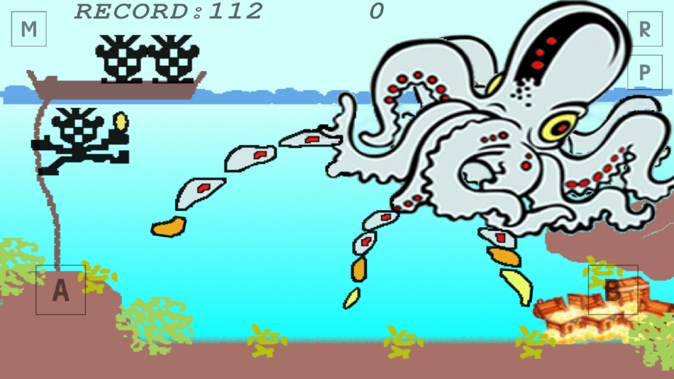 #1. Octopus - the cave (iOS) 由: Gianluca Natalini