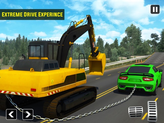 Screenshot #4 pour Drag Car & Excavator Games 3D