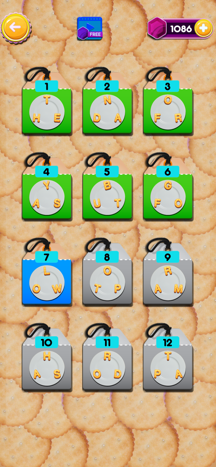 Word Cookies Scramblers Games