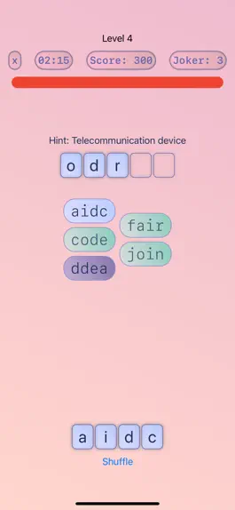 Game screenshot Anagram - Word Battle hack
