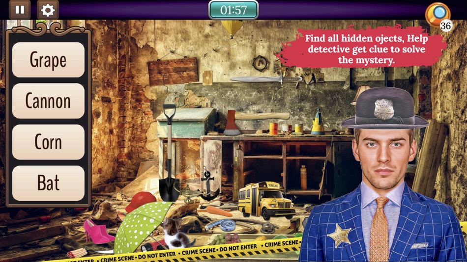 #6. Hidden Mystery Murder 5 Cases (iOS) Podle: Ratchanee Noparat