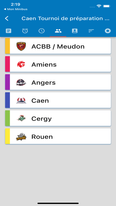 MonTournoi Screenshot