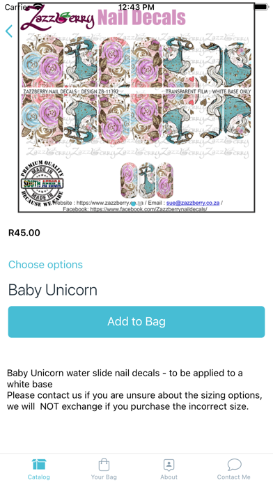 ZazzBerry (Pty) Ltd Screenshot
