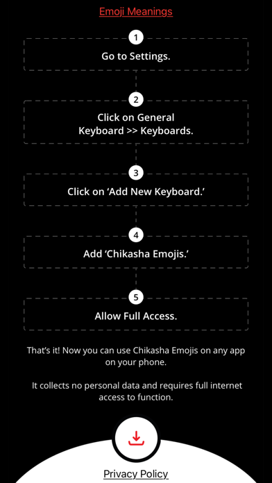 Chikasha Emojis Screenshot