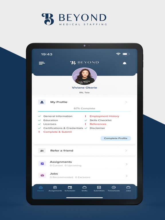 Screenshot #4 pour BeyondStaff Nursing Jobs