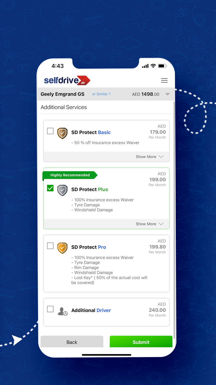 SelfDrive - Car Rental