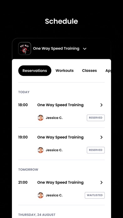One Way Speed Training Screenshot