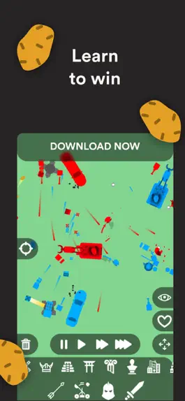 Game screenshot 2D Battle Simulator apk