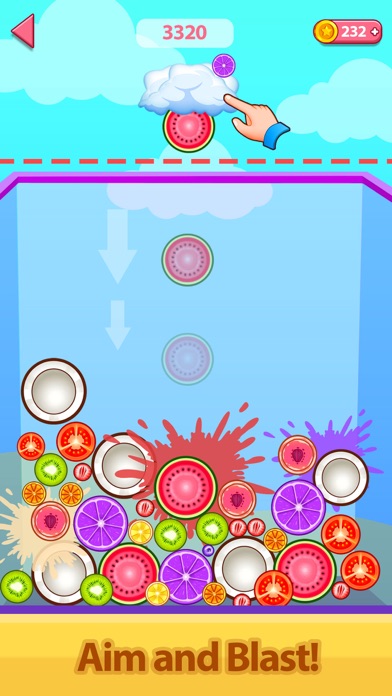 Watermelon Game Fruit Merge Screenshot