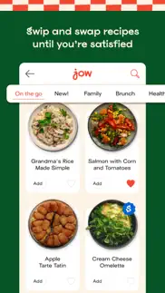 jow - easy recipes & groceries iphone screenshot 3