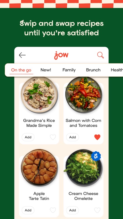 Jow - easy recipes & groceries