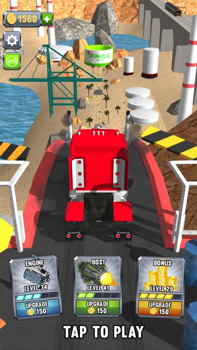 Screenshot #1 pour Stunt Truck Jumping