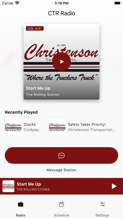 CTR Radio Screenshot