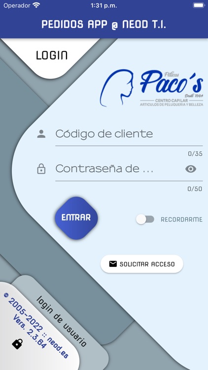 Pelucas Pacos APP