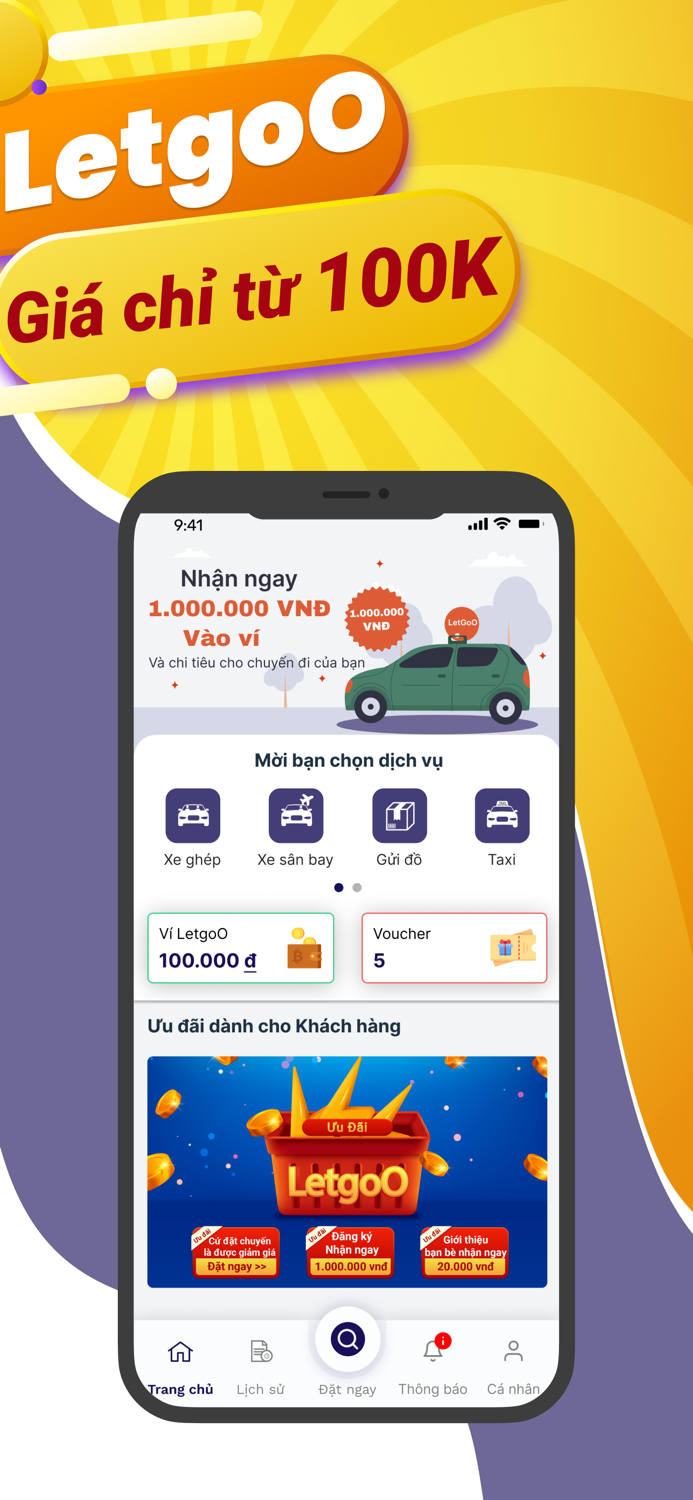 LetgoO - Xe ghépsân bayShip