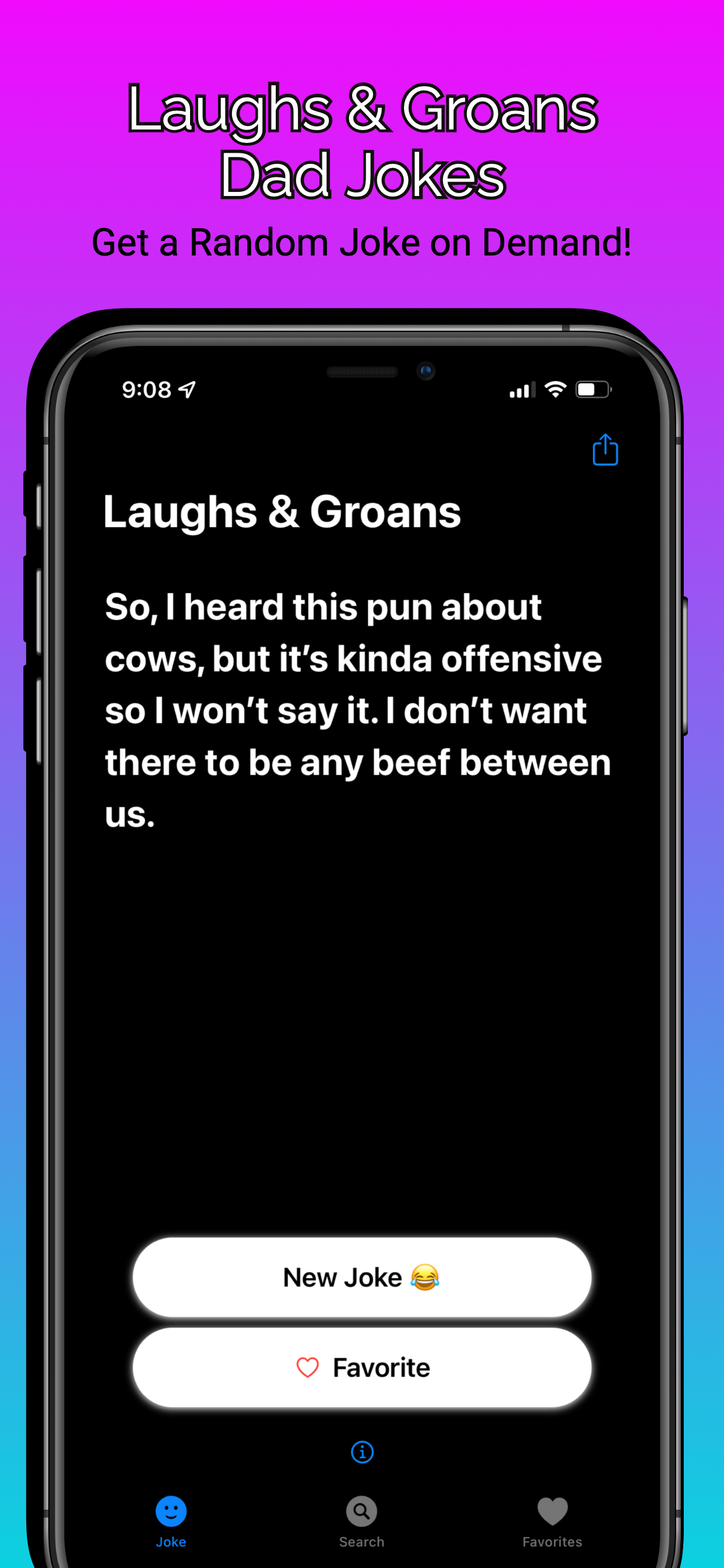 Laughs & Groans Dad Jokes