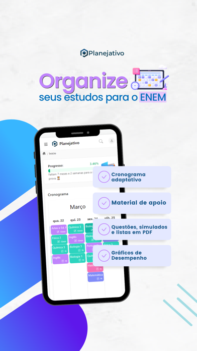 Planejativo ENEM Screenshot