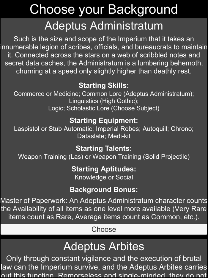 DH2E W40K Character Sheet