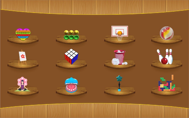 Satisfying Games Stress Relief iPhone screenshot