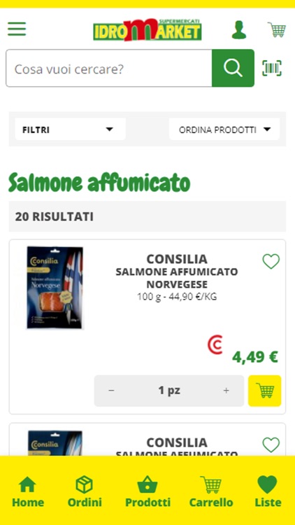 Idromarket Spesa Online