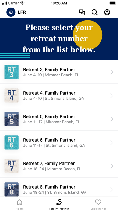 Lighthouse Family Retreat Screenshot