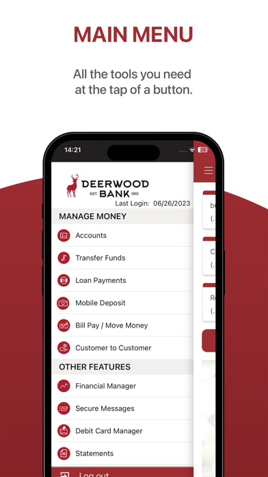 Deerwood Mobile Screenshot