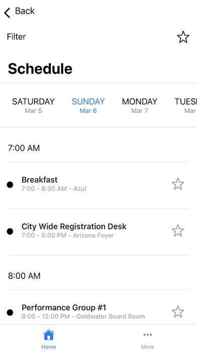 City Wide Convention Screenshot