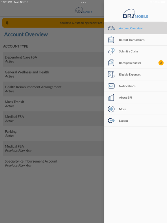 App screenshot