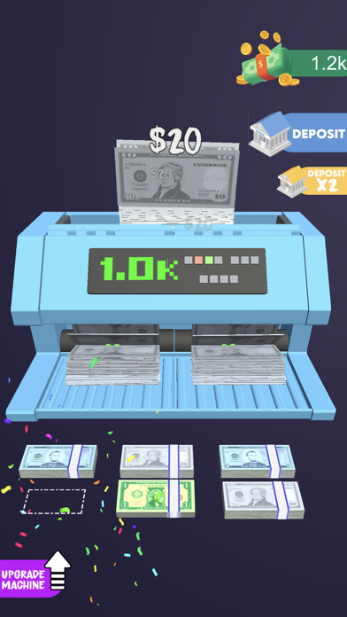 Money Bank Cashier Simulato Screenshot