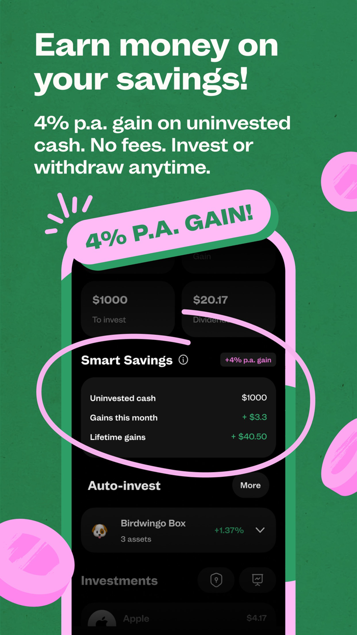 Birdwingo Start investing