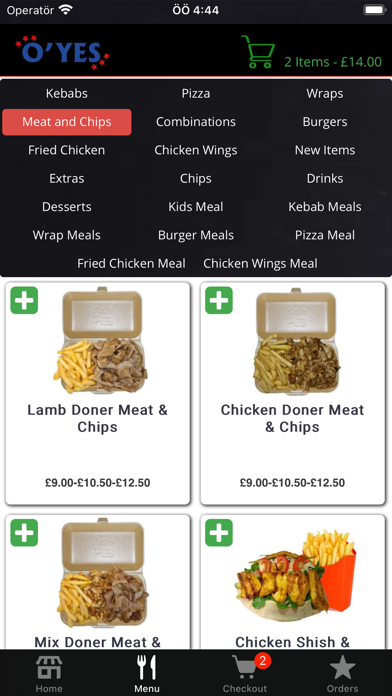 O Yes Pizza Kebab Screenshot