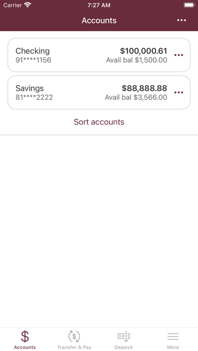 State Bank of Chilton Screenshot