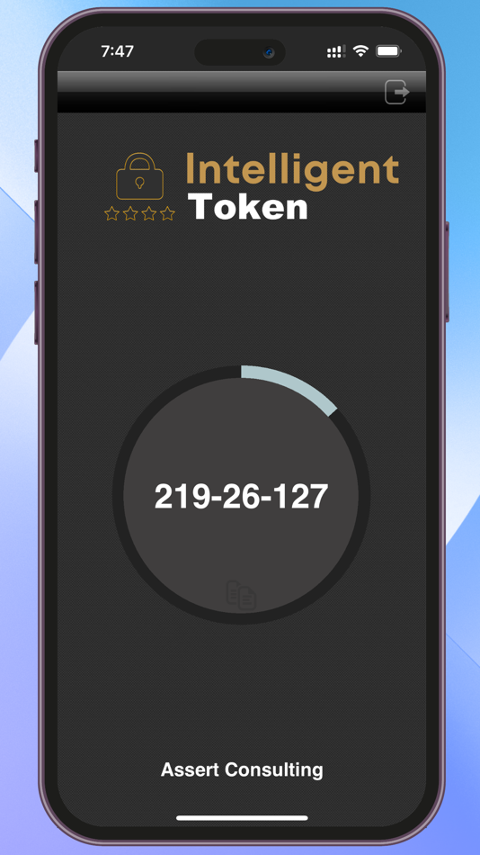 #2. Intelligent Token (iOS) 由: Assert Consulting