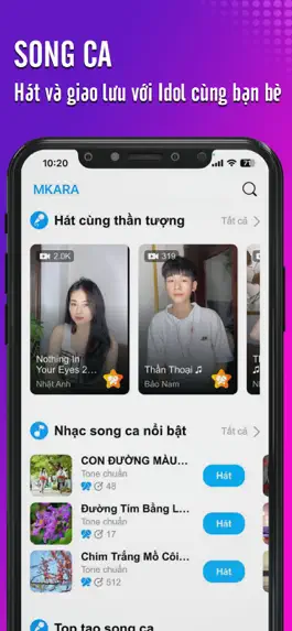Game screenshot mKara -  Karaoke Online apk