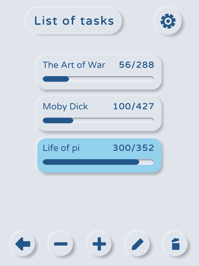 Simple Progress Tracker