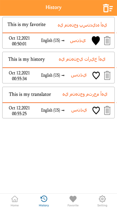 English To Sindhi Translation Screenshot