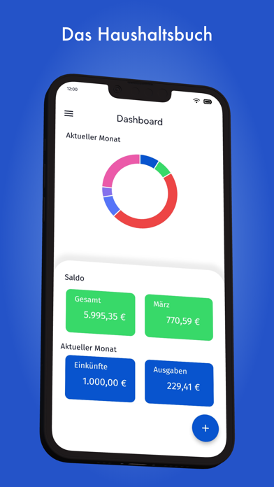 CashFlow - dein Haushaltsbuch Screenshot